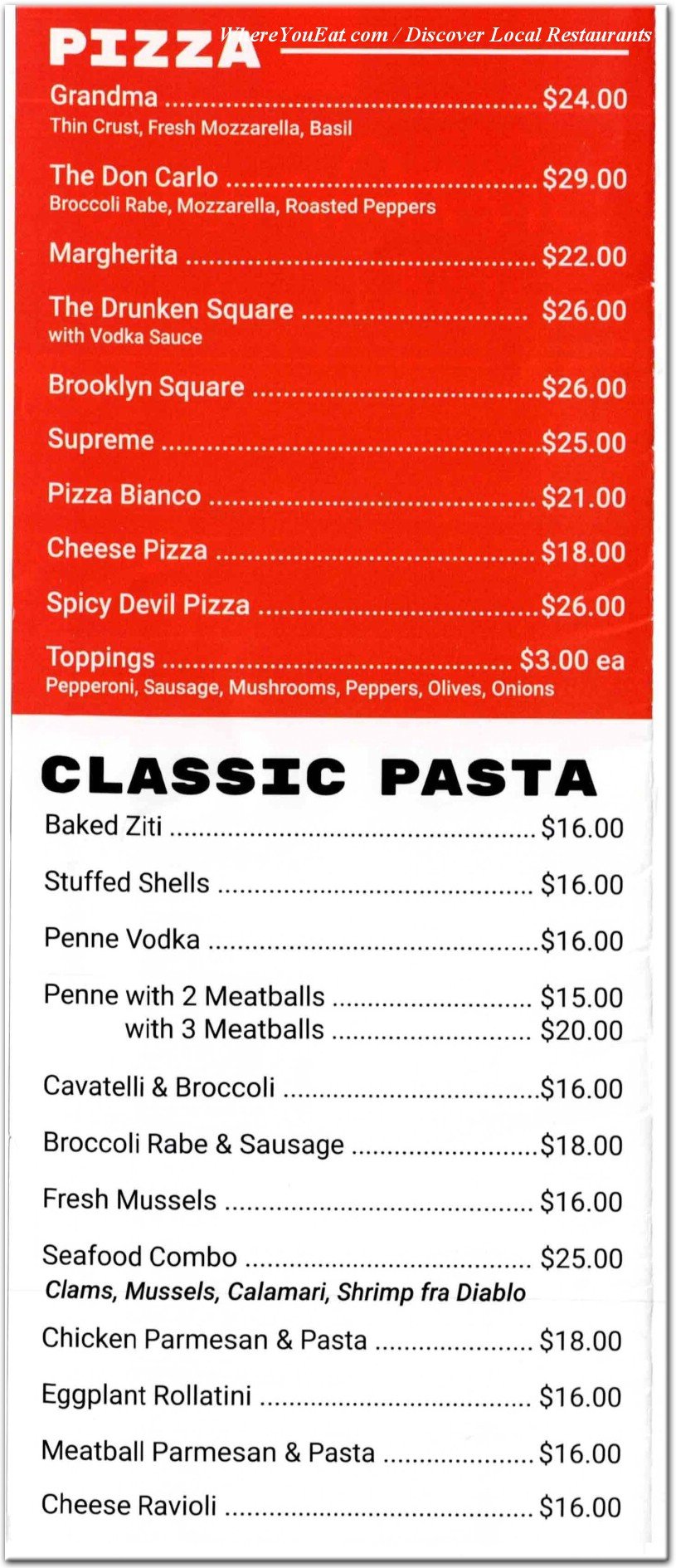 Our Foods